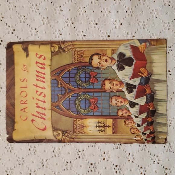 Christmas BOOK - VTG 1950s "Carols for Christmas" Booklet Artist Joe Tillotson - Picture 2 of 16